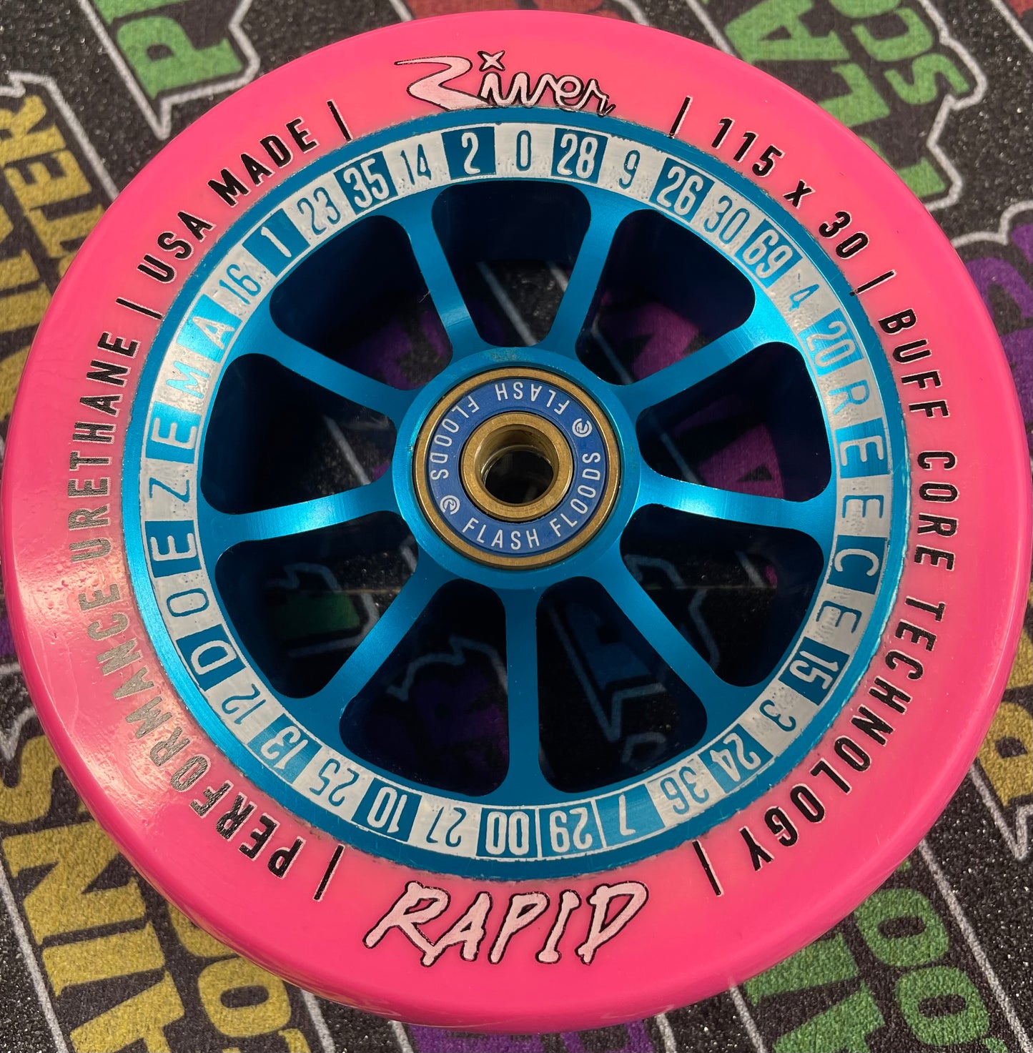 River Rapid 115 x 30 wheels